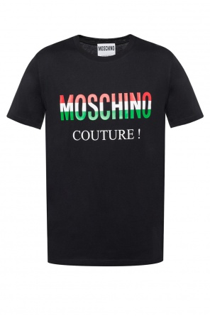 T-shirt z nadrukiem z logo, zdjęcie 1 T-shirt z nadrukiem z logo od Moschino